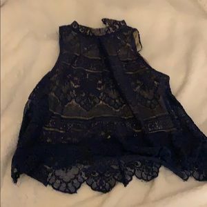 Camisole top high neck